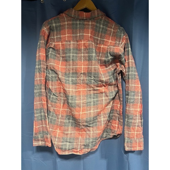 Men's Red Plaid Weatherproof Long Sleeve Button Up Size M - Picture 2 of 5